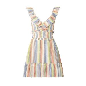 SAYLOR Rainbow Mini dress